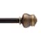 Kenney Mfg Kenney Glendale 5/8" Standard Decorative Window Curtain Rod, 28-48", Oil Rubbed Bronze KN71722 - alternate 1